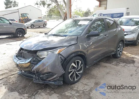 2019 Honda Hr-V Sport z USA, uszkodzony, nr VIN 3CZRU5H13KG700934